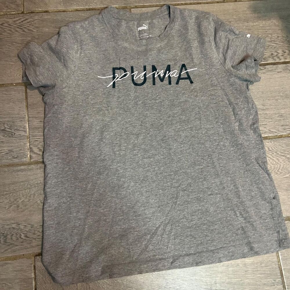 Puma Women's Grey T-shirt